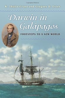 Book cover of Darwin in Galápagos: Footsteps to a New World