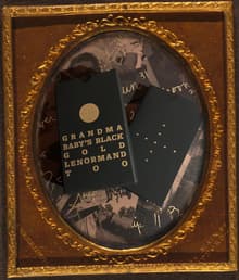 Book cover of The Black Gold Lenormand Too