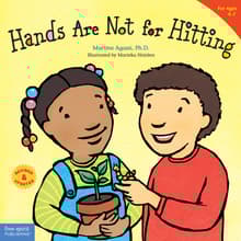 Book cover of Hands Are Not for Hitting
