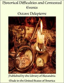 Book cover of Historical Difficulties and Contested Events