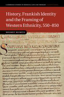 Book cover of History, Frankish Identity and the Framing of Western Ethnicity, 550–850