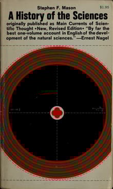 Book cover of A History of the Sciences
