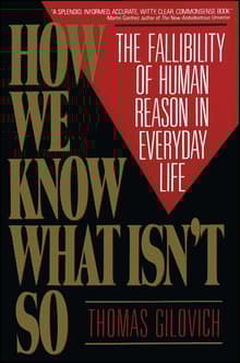 Book cover of How We Know What Isn't So