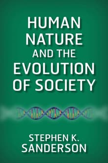 Book cover of Human Nature and the Evolution of Society