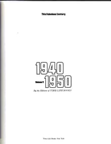 Book cover of This Fabulous Century 1940 - 1950, Vol 5