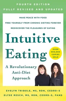 Book cover of Intuitive Eating: A Revolutionary Anti-Diet Approach
