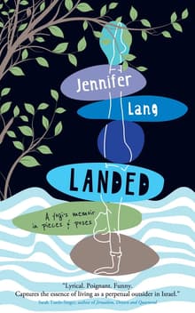 Book cover of Landed: A yogi's memoir in pieces & poses