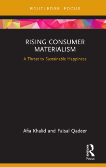 Book cover of Rising Consumer Materialism: A Threat to Sustainable Happiness