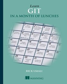 Book cover of Learn GIT in a Month of Lunches