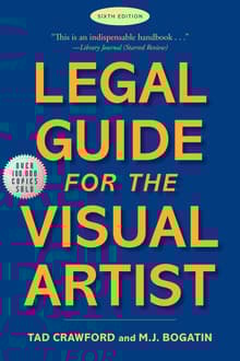 Book cover of Legal Guide for the Visual Artist