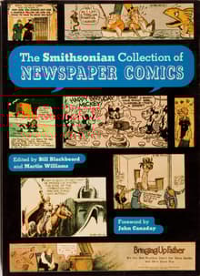 Book cover of The Smithsonian Collection of Newspaper Comics