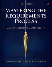 Book cover of Mastering the Requirements Process: Getting Requirements Right