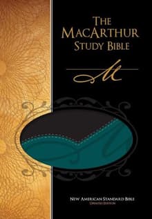 Book cover of The MacArthur Study Bible: New American Standard Bible