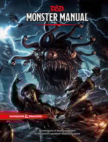 Book cover of Monster Manual: A Dungeons & Dragons Core Rulebook