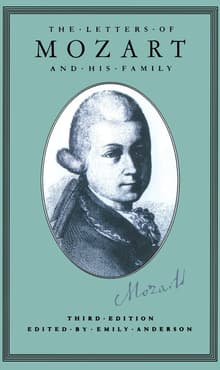 Book cover of The Letters of Mozart and His Family