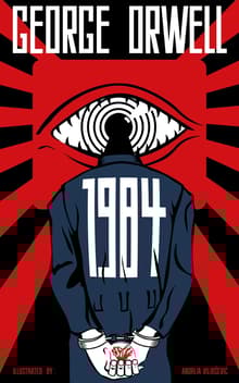 Book cover of 1984