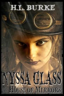 Book cover of Nyssa Glass and the House of Mirrors