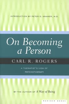 Book cover of On Becoming a Person: A Therapist's View of Psychotherapy