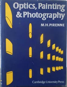 Book cover of Optics Painting and Photography