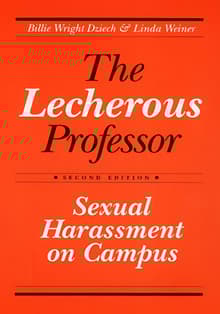 Book cover of The Lecherous Professor