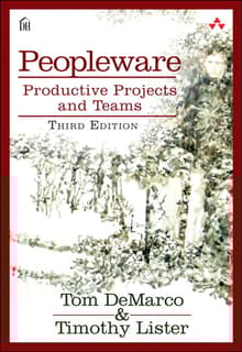 Book cover of Peopleware: Productive Projects and Teams