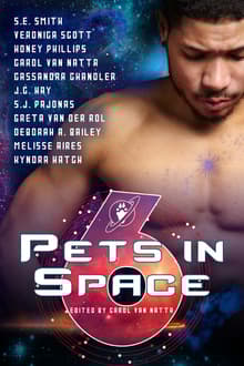 Book cover of Pets in Space 6: A Science Fiction Romance Anthology