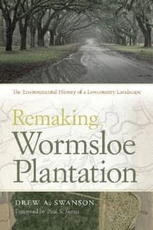 Book cover of Remaking Wormsloe Plantation: The Environmental History of a Lowcountry Landscape