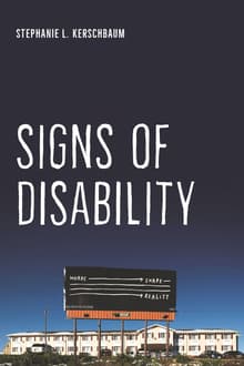 Book cover of Signs of Disability
