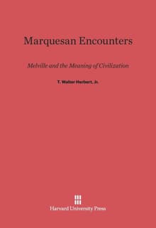 Book cover of Marquesan Encounters: Melville and the Meaning of Civilization