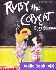 Book cover of Ruby the Copycat