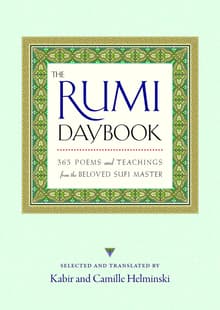 Book cover of The Rumi Daybook: 365 Poems and Teachings from the Beloved Sufi Master