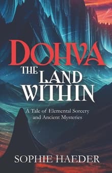 Book cover of Dohva - The Land Within: A Tale of Elemental Sorcery and Ancient Mysteries