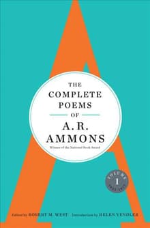 Book cover of The Complete Poems of A. R. Ammons: Volume 1 1955-1977