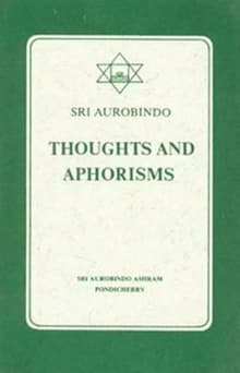 Book cover of Thoughts and Aphorisms