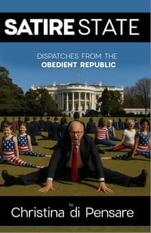 Book cover of Satire State: Dispatches from the Obedient Republic