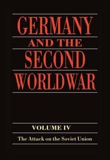 Book cover of Germany and the Second World War: Volume IV: The Attack on the Soviet Union