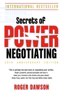 Book cover of Secrets of Power Negotiating
