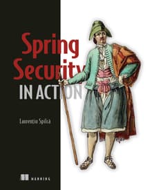 Book cover of Spring Security in Action