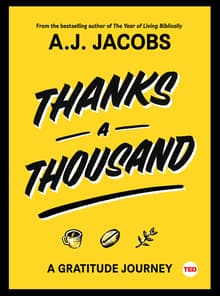 Book cover of Thanks a Thousand: A Gratitude Journey