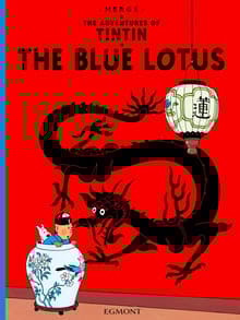 Book cover of The Blue Lotus