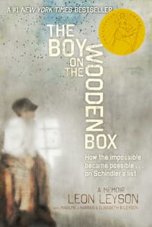 Book cover of The Boy on the Wooden Box: How the Impossible Became Possible....on Schindler's List