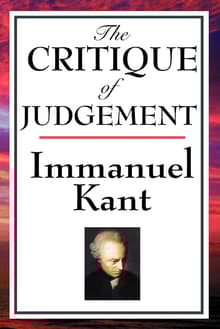 Book cover of The Critique of Judgement