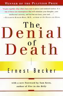 Book cover of The Denial of Death