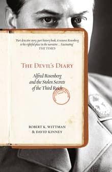 Book cover of The Devil's Diary: Alfred Rosenberg and the Stolen Secrets of the Third Reich
