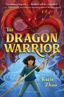 Book cover of The Dragon Warrior