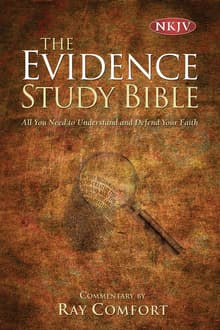 Book cover of The Evidence Study Bible: NKJV: All You Need to Understand and Defend Your Faith