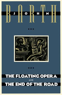 Book cover of The Floating Opera and The End of the Road