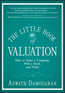 Book cover of The Little Book of Valuation: How to Value a Company, Pick a Stock, and Profit
