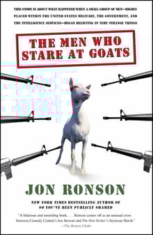 Book cover of The Men Who Stare at Goats