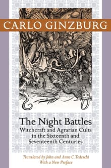 Book cover of Night Battles: Witchcraft and Agrarian Cults in the Sixteenth and Seventeenth Centuries